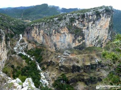 Parque Natural Cazorla-Sistema Prebético; mochilas aventura monasterio de piedra parque mochilas pa